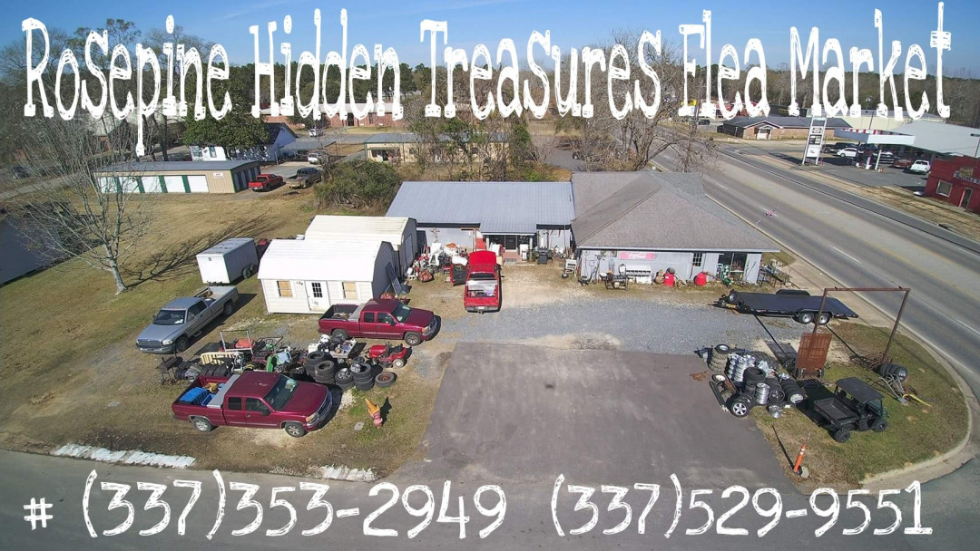 Rosepine Hidden Treasures flea and farmers market Rosepine Hidden Treasures flea and farmers market
