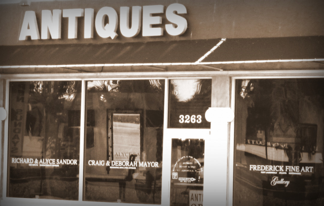 FORT LAUDERDALE ANTIQUE STORE Decorative Arts & Fine Antiques FORT LAUDERDALE ANTIQUE STORE Decorative Arts & Fine Antiques