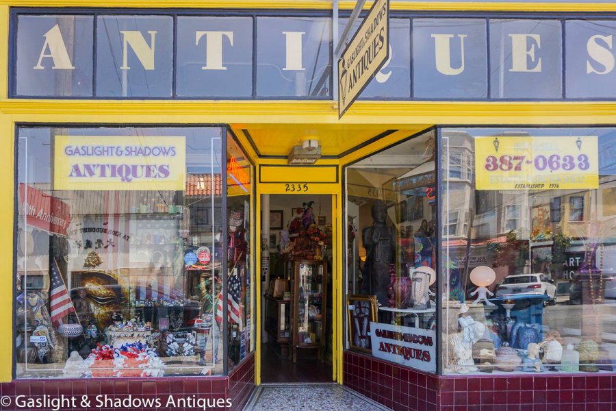 Gaslight & Shadows Antiques San Francisco, California Gaslight & Shadows Antiques San Francisco, California