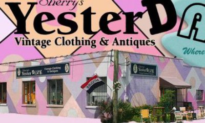 Sherry's Yesterdaze Vintage Clothing & Antiques in Tampa FLorida Sherry's Yesterdaze Vintage Clothing & Antiques in Tampa FLorida