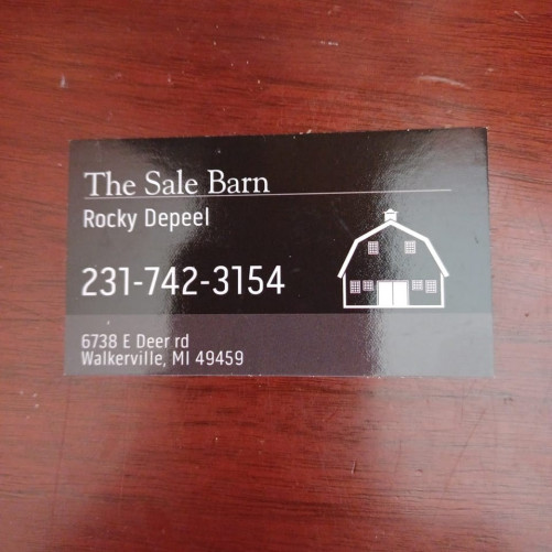 Sale Barn - Walkerville, Michigan 49459
