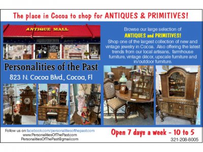 Personalities Of The Past Antique Mall - Cocoa, Florida 32922