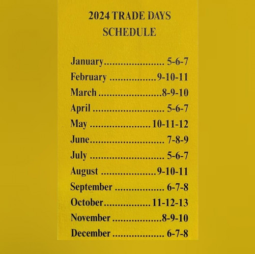 Larry's Old Time Trade Days - Winnie, Texas 77665