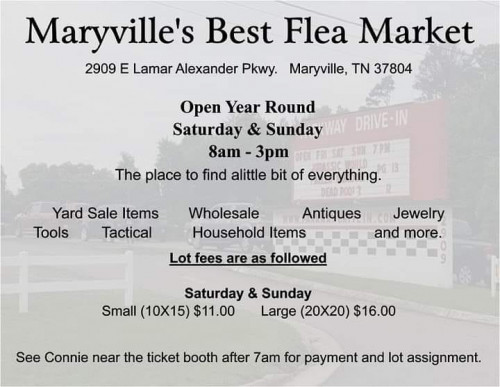 Flea Market at Parkway - Maryville, Tennessee 37804