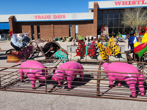 Whistle Stop Trade Days Flea Market - Clarendon, Texas 79226